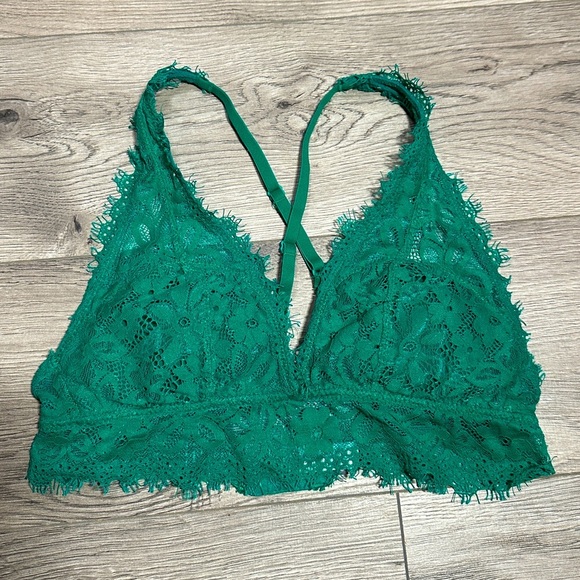 aerie Other - aerie green lacey bralette size small